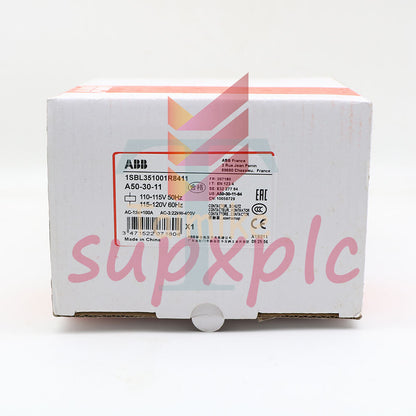 A50-30-11 ABB Contactor A50-30-11 110-115V 50Hz / 115-120V 60Hz 1PCS
