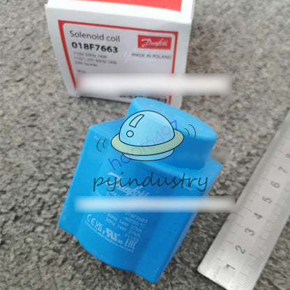 1PC Danfoss 018F7663 Solenoid Coil