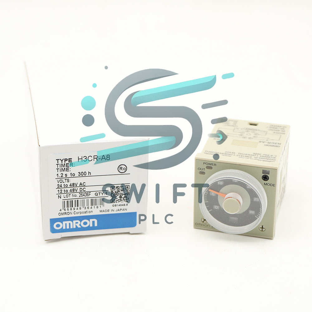 1x Omron H3CR-A8 H3CRA8 24-48VAC 12-48VDC Timer
