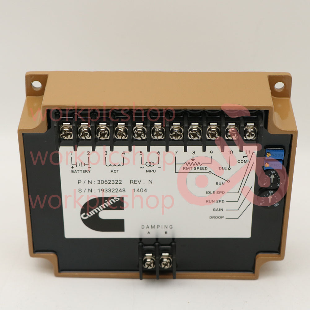 1PCS CUMMINS 3062322 Speed Controller