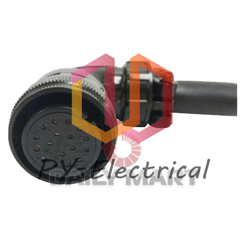 AMPHENOL MS3108B20-29S Circular MIL Right-Angle Connector Plug 17-Pin