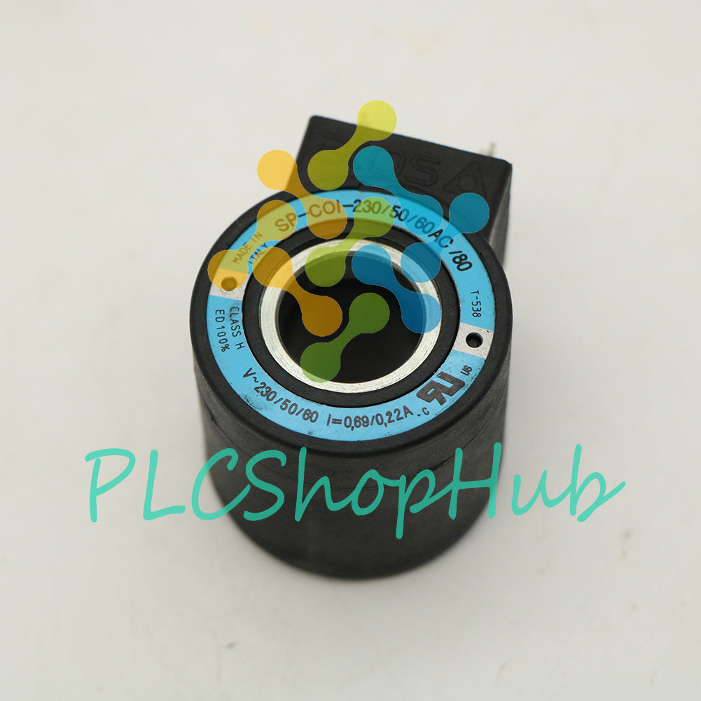 1PCS ATOS SP-COI-230 / 50/60/80 Solenoid Valve Coil Plug Blue