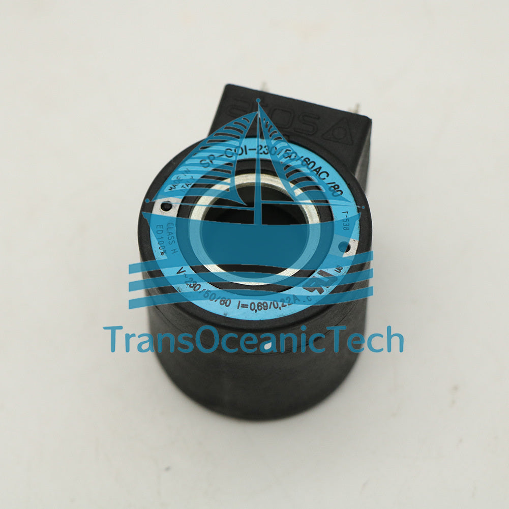 1PCS ATOS SP-COI-230 / 50/60/80 Solenoid Valve Coil Plug Blue