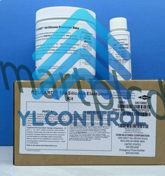 DOW Sylgard 184 Silicone Elastomer Kit A & B 1.1LB/0.5kg free ship