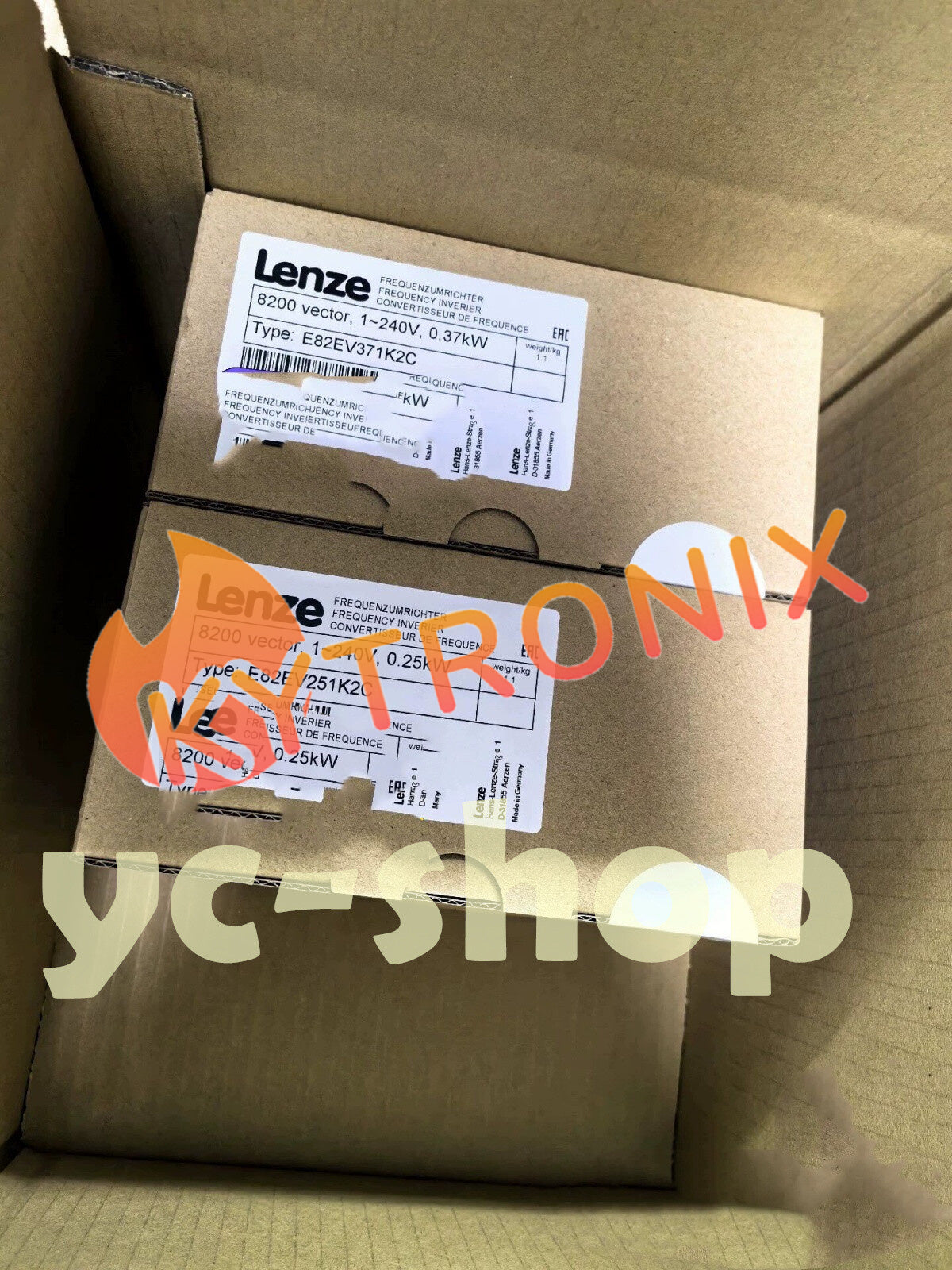 1PC Lenze E82EV371K2C Servo Driver