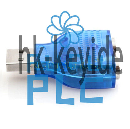 For PS/2 Mouse Keyboard USB To Dual 2 PS2 PS/2 Converter Adapter Blue
