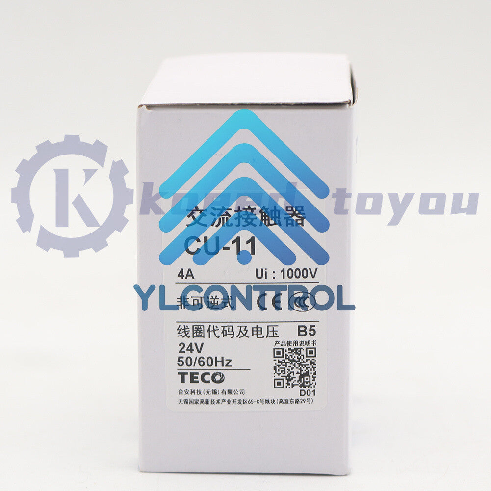 1Pcs TECO CU-11 3A1a 24V AC contactor