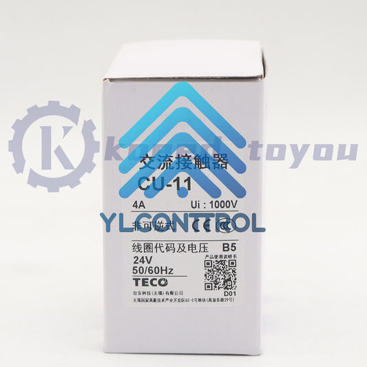 1Pcs TECO CU-11 3A1a 24V AC contactor