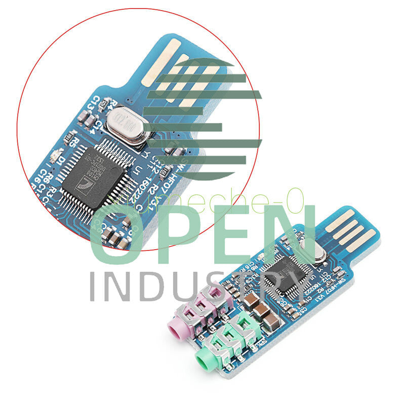 CM108 USB Drive Free USB Sound Card Laptop Computer External Sound Card Module