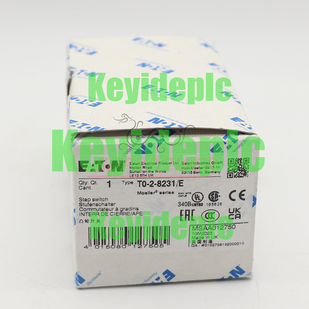 EATON CAM switch T0-2-8231/E (1PCS) #ke
