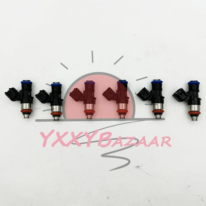 6Pcs Fuel Injector 0280158091 For Bosch Mercury Mazda CX-9 Lincoln 3.5L 3.7L