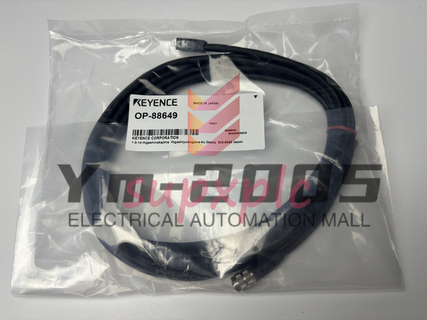 1PC Keyance IV3 Sensor Head to Amplifier Cable 5m OP-88649 Free Shipping #C