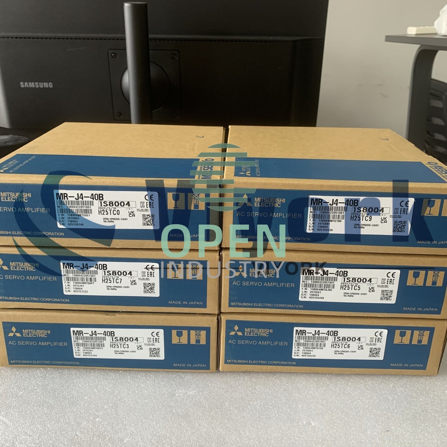 1PCS Mitsubishi MR-J4-40B SERVO AMP 400W 200V J2S CONVERSION UNIT