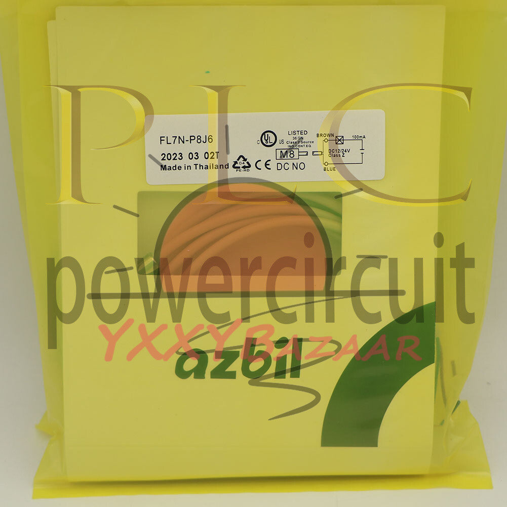 1PCS Azbil FL7N-P8J6 Compact Cylindrical Proximity Switch Sensor FNIP