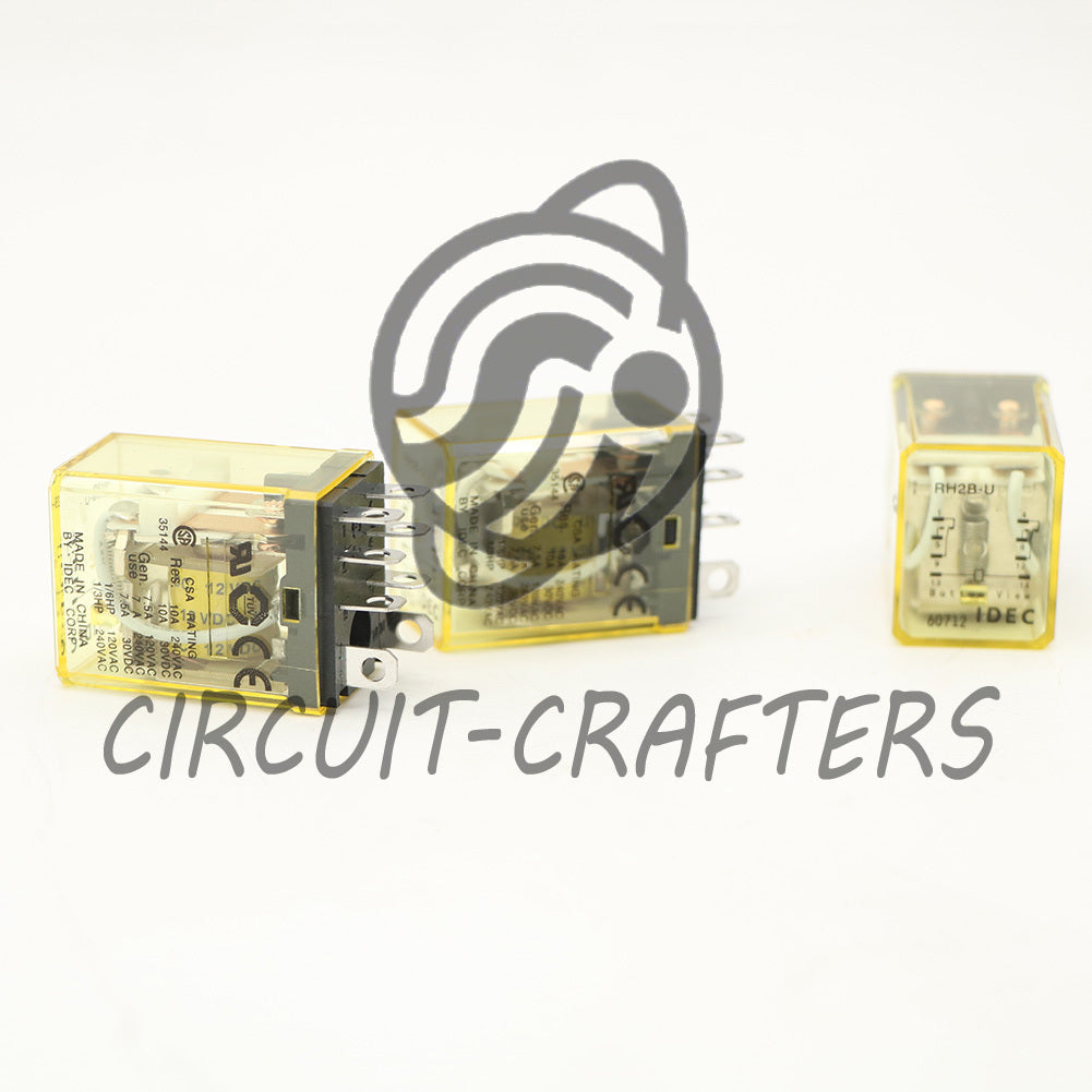10PCS IDEC DC12V RH2B-UL Power Relay