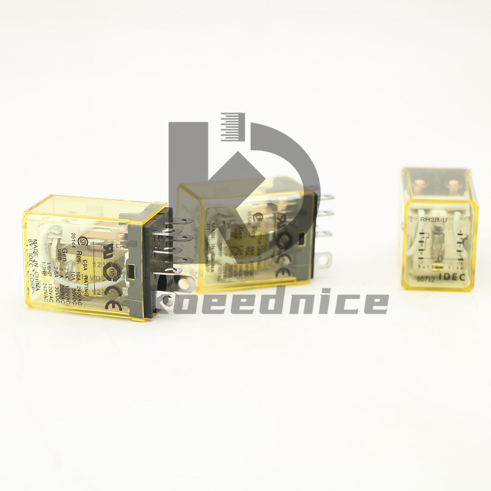 10PCS IDEC RH2B-UL Power Relay DC12V