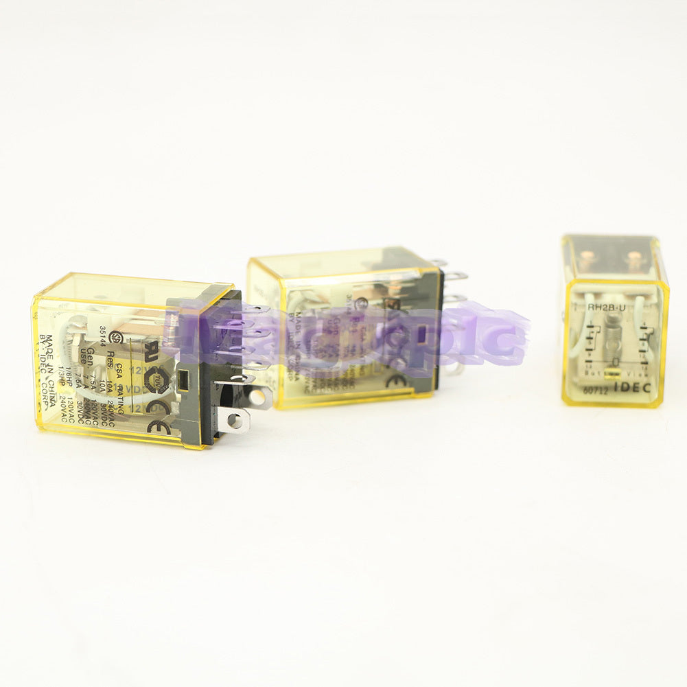 10PCS IDEC RH2B-UL DC12V Power Relay