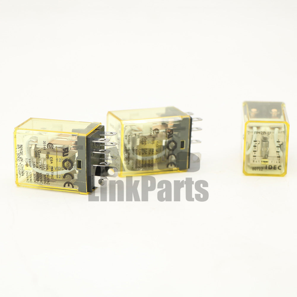 10PCS IDEC RH2B-UL DC12V Power Relay