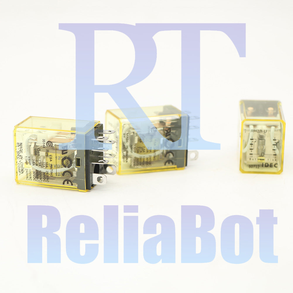 10PCS IDEC DC12V Power Relay RH2B-UL