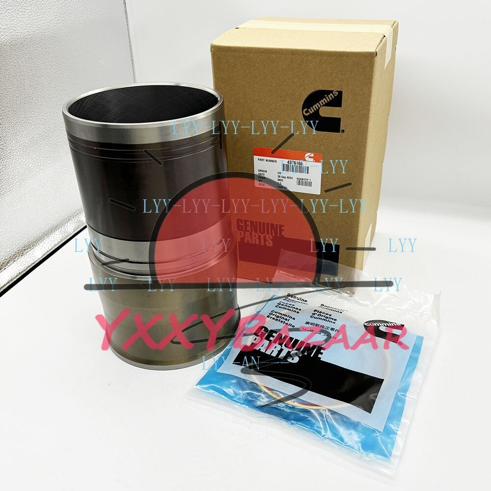 Cylinder Liner Kit 5472970 4376168 Fits For Cummins ISX15 QSK Diesel Engine