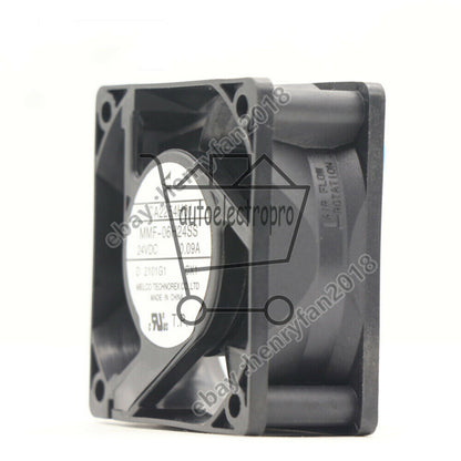 MMF-06H24SS-CX1 CA2254H01 MELCO 24V 0.09A 60*60*25mm Inverter cooling fan