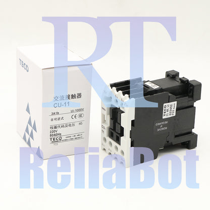 1PCS AC Contactor Teco CU-11 3A1B 220Vac