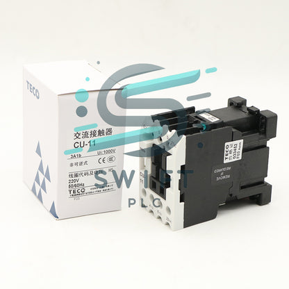 1pcs In Box TECO CU-11 3A1B AC Contactor 220VAC