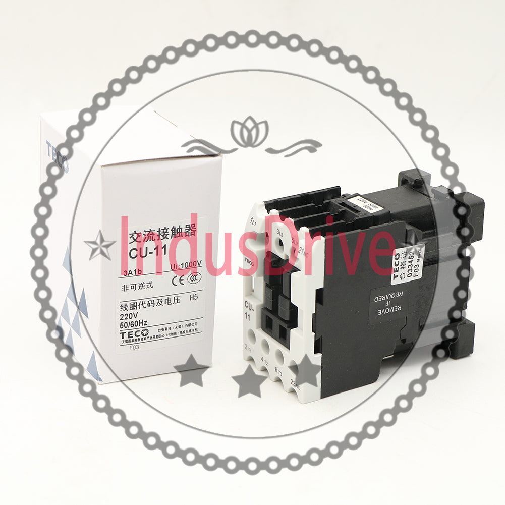 1PCS CU-11 3A1B Teco AC Contactor 220Vac