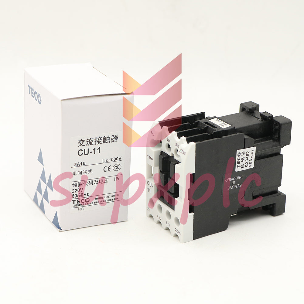 TECO CU-11 3A1B AC Contactor 220VAC