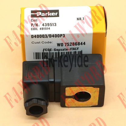 one PARKER 491514P3 110-120V 13W solenoid valve coil Free ship
