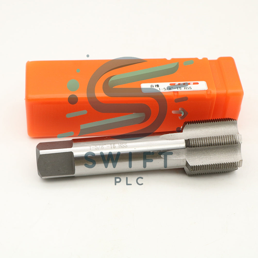 1PCS Right Hand HSS Straight Fluted Tap 1-5/8-16 UN