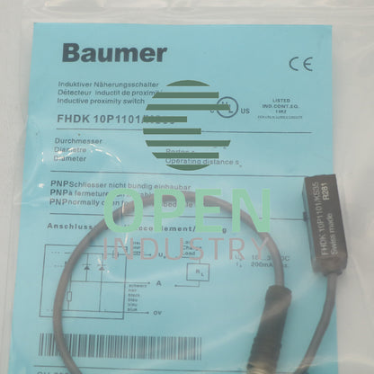 1PCS Baumer FHDK 10P1101/KS35 Photo Electric Sensor 10-30VDC