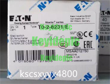 EATON CAM switch T0-2-8231/E (1PCS) #ke