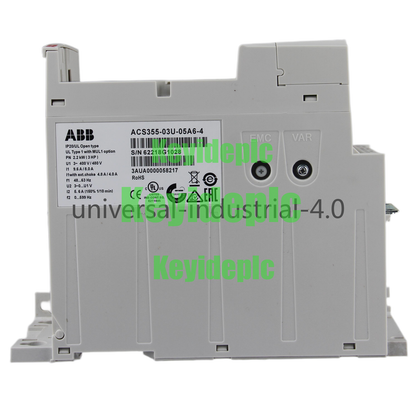 ABB AC DRIVE 3HP 5.6A 3P 380-480V R1 ACS355-03U-05A6-4 #ke