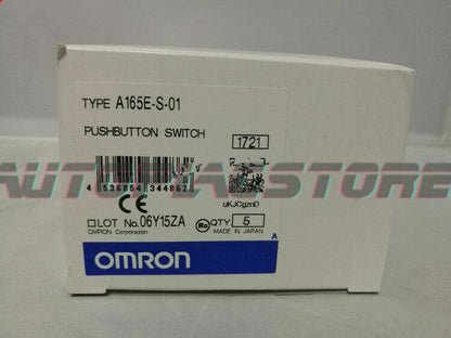 1PC Omron A165E-S-01 Pushbutton Switch A165ES01 Free Shipping #
