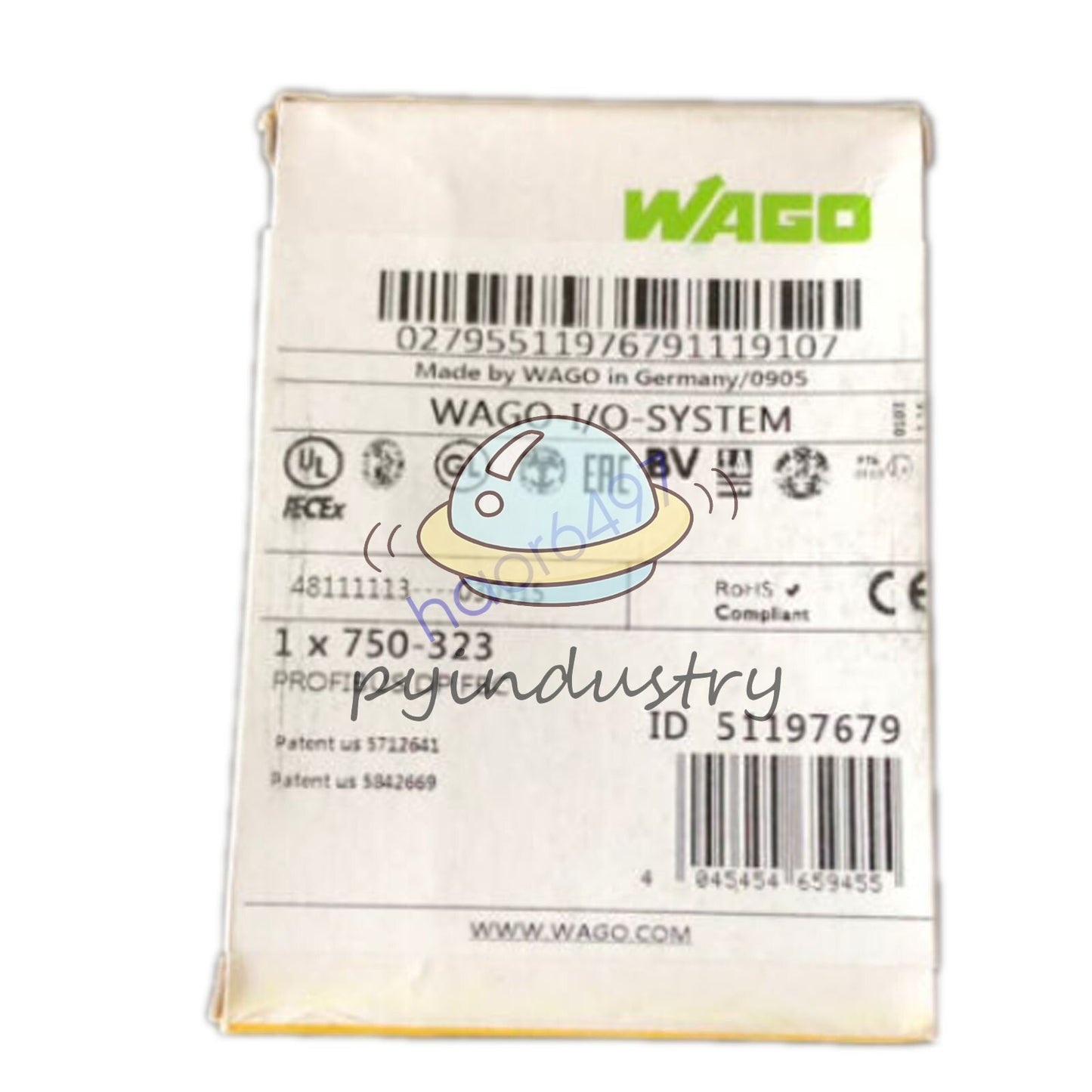 1PC WAGO 750-323 Profibus DP module 750-323