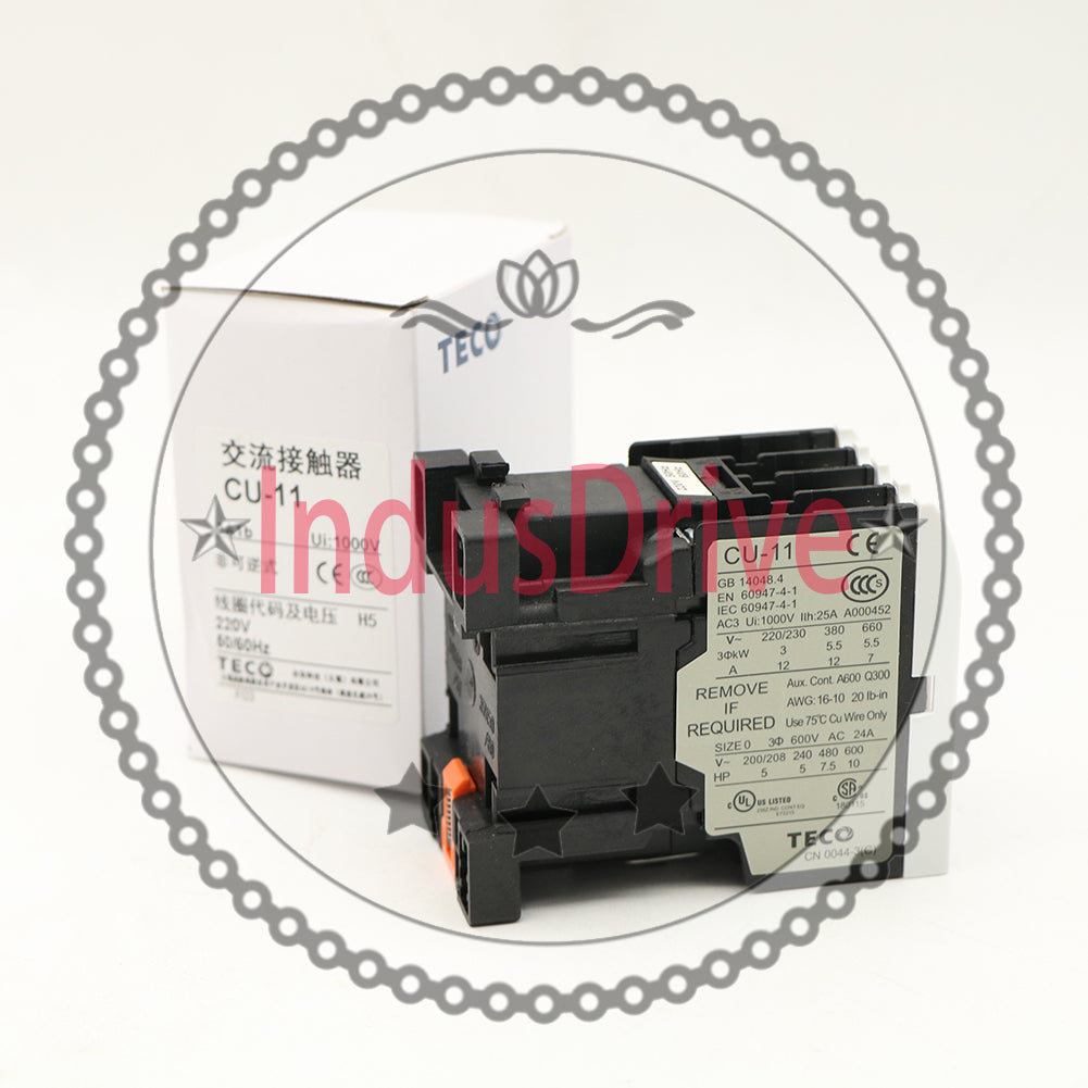 1PCS CU-11 3A1B Teco AC Contactor 220Vac