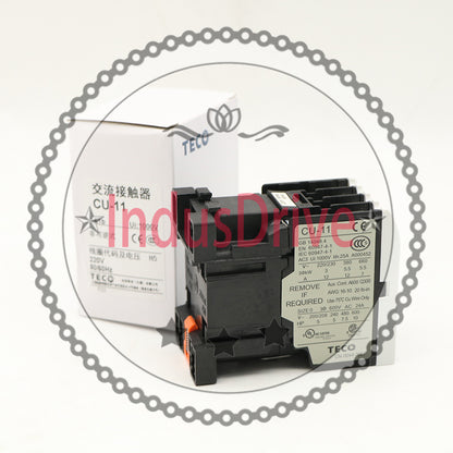 1PCS CU-11 3A1B Teco AC Contactor 220Vac