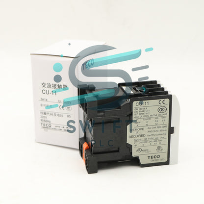 1pcs In Box TECO CU-11 3A1B AC Contactor 220VAC