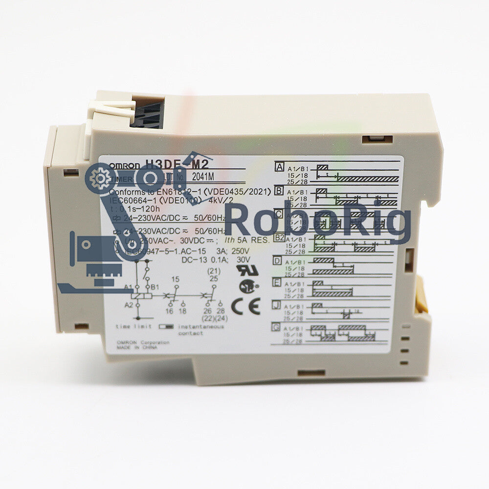 1PCS Omron Time Relay H3DE-M2
