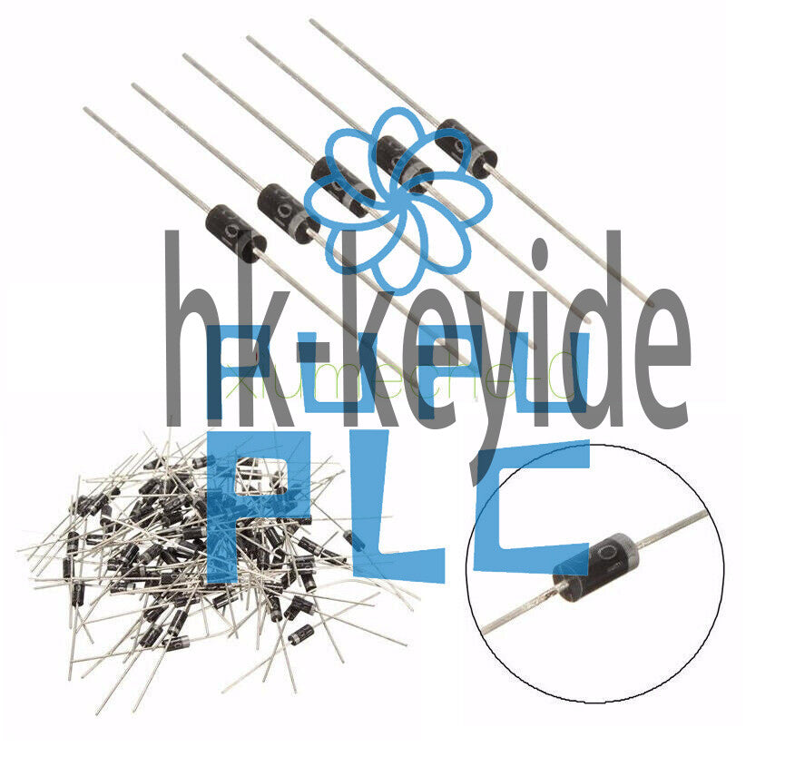 100PCS 1N4001 IN4001 DO-41 1A 50V Rectifier Diodes