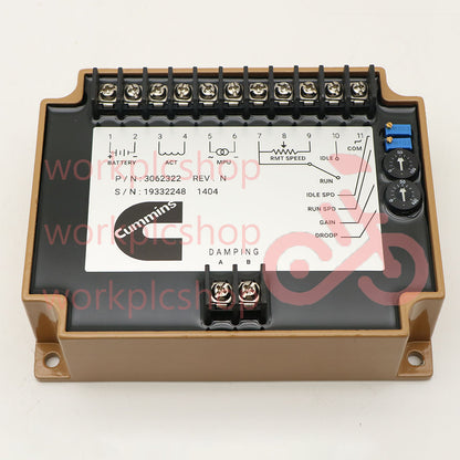 1PCS CUMMINS 3062322 Speed Controller