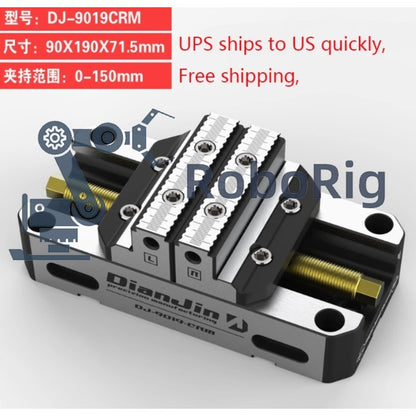 4/5-axis DJ-9019CRM fixture self-centered vise concentric vise