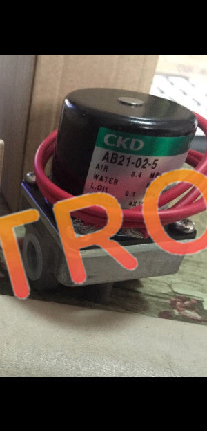 1PCS CKD AB21-02-5-DC24V AB21-02-5 DC24V