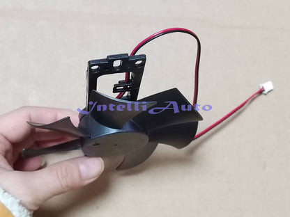1x DC12V 0.2A 2 line 1225H12S ultra-thin heater 7 leaf cooling fan