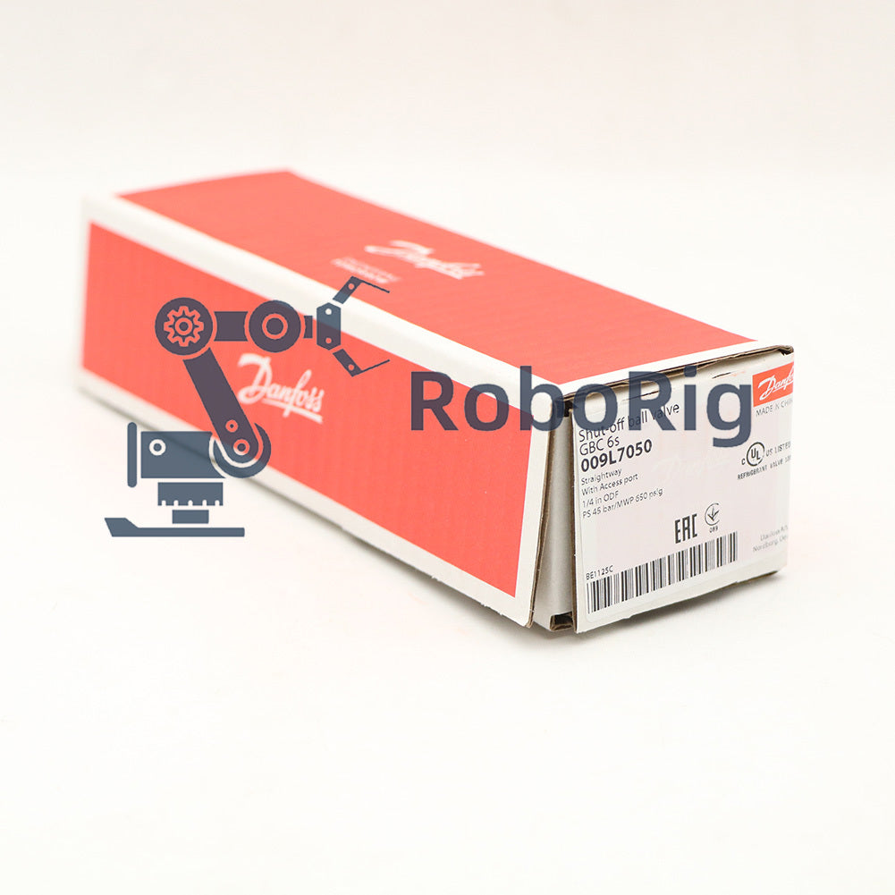 Danfoss 009L7050 1/4in Shut Off Ball Valve ODF GBC 6s Multiple Refrigerant MWP 6