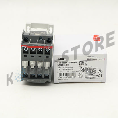 1PCS ABB NX22E-80 Contactor relay 220-230V50Hz/230-240V60Hz 1SBH901074R8022