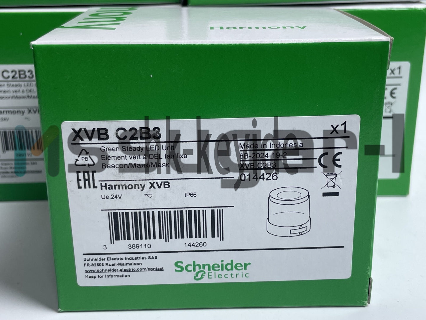 XVBC2B3 Schneider signal light with box, free shipping XVB-C2B3