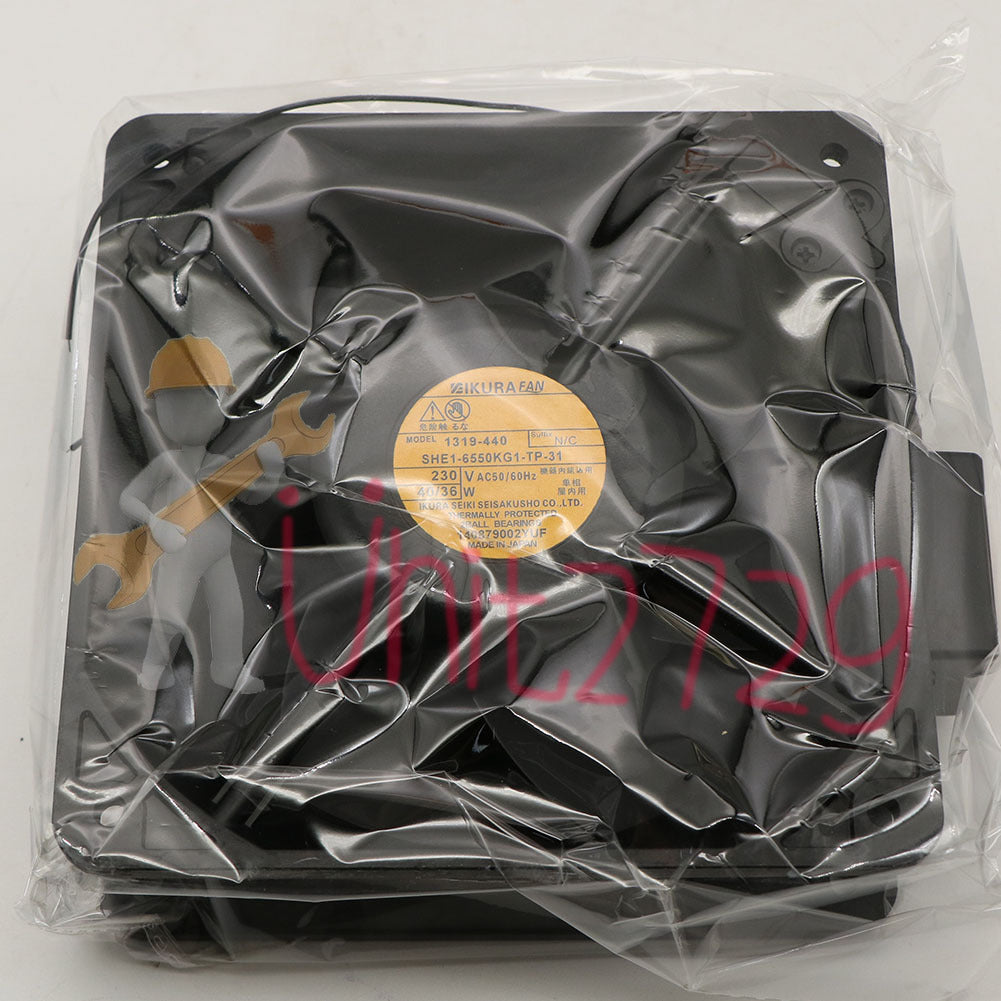 IKURA 1319-440 SHE1-6550KG1-TP-31 high temperature fan with sensor #un