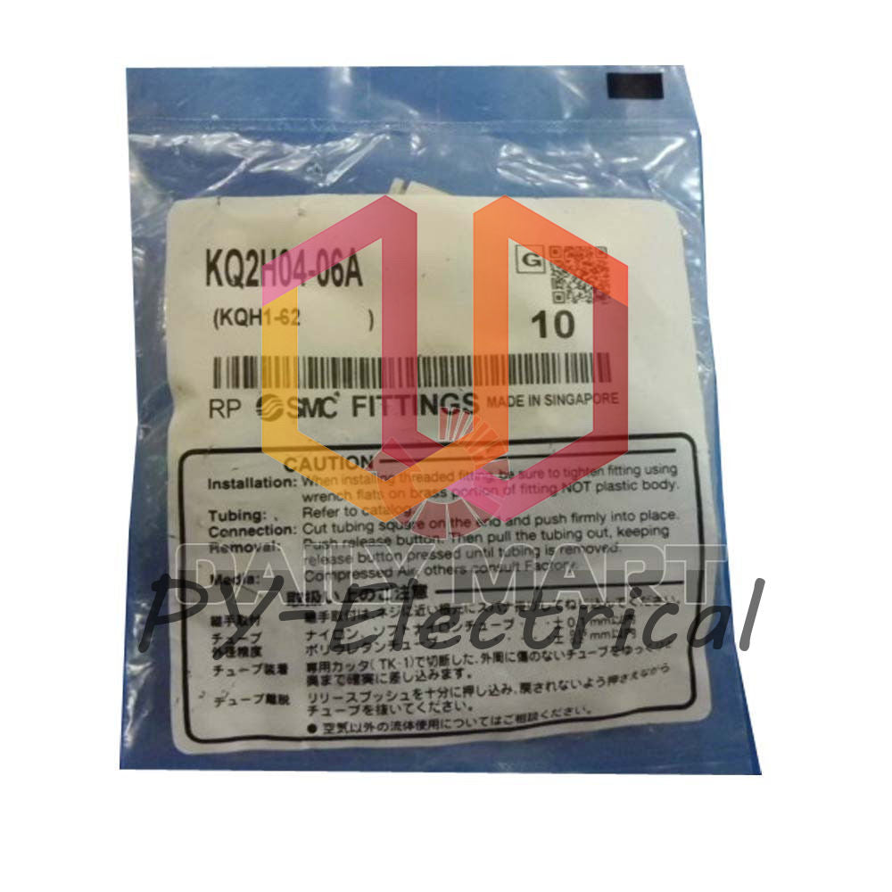 SMC KQ2H04-06A PLC Fitting Diff Dia Str Union KQ2 FITTING